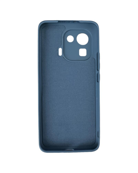 Mi 11 Pro ile Uyumlu Cappy Silikon Kılıf Lacivert