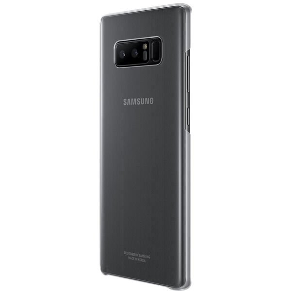 Galaxy Note 8 ile Uyumlu Clear Cover Siyah EF-QN950CBEGWW (Out)