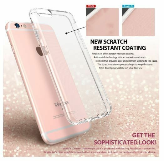 Ringke Air iPhone SE/ 5S/ 5 ile Uyumlu Kılıf Clear Ultra Hafif Esnek İnce Şeffaf Transparan