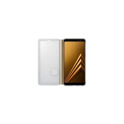 Galaxy A8 2018 ile Uyumlu Neon Flip Cover Altın EF-FA530PFEG (Out)