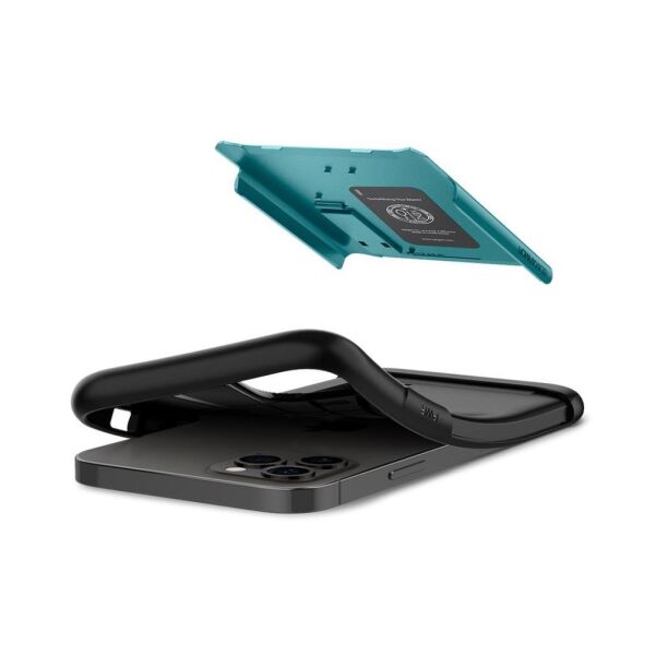 Spigen iPhone 12 / iPhone 12 Pro ile Uyumlu Kılıf Slim Armor Mint