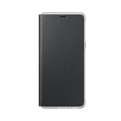 Galaxy A8 2018 ile Uyumlu Neon Flip Cover Siyah EF-FA530PBEGWW (Out)