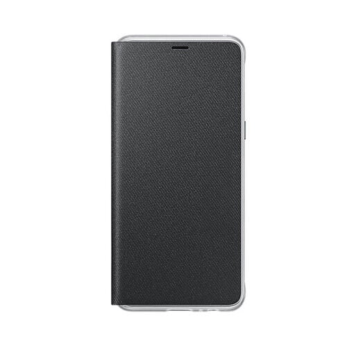Galaxy A8 2018 ile Uyumlu Neon Flip Cover Siyah EF-FA530PBEGWW (Out)