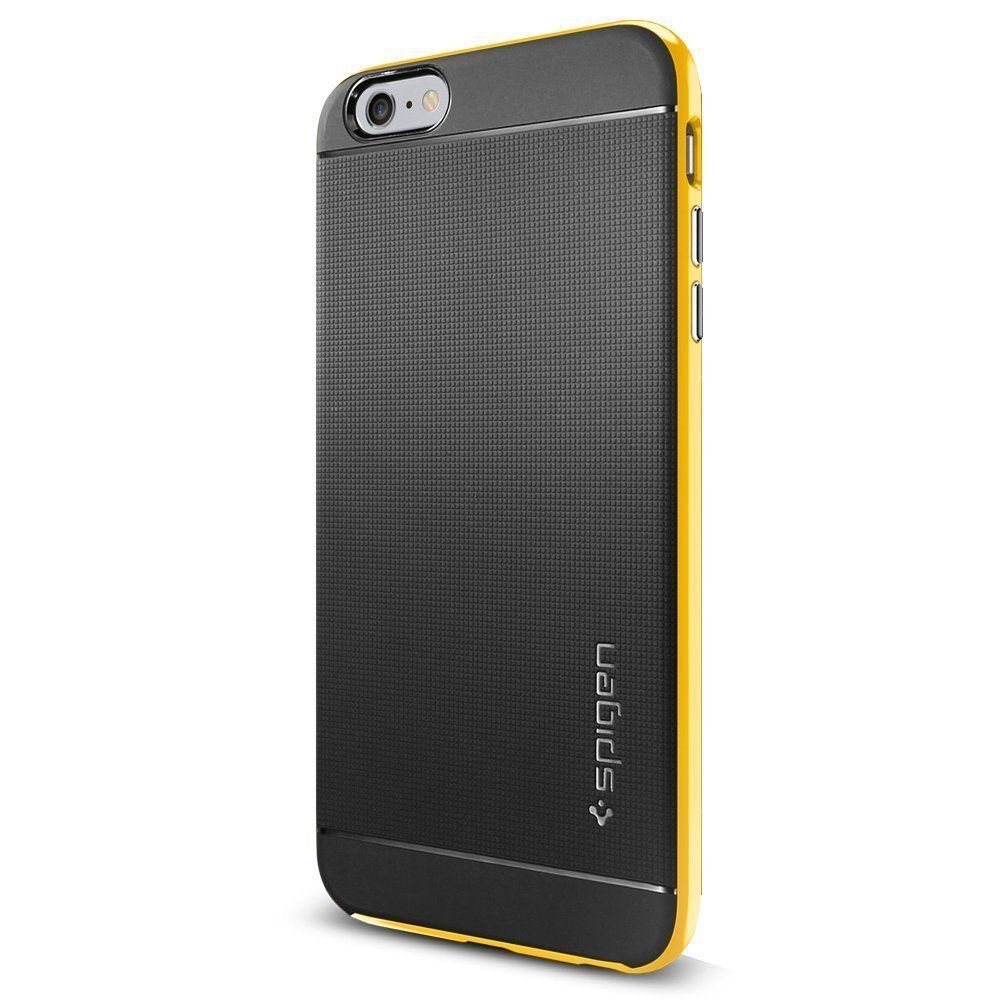 Spigen iPhone 6 Plus/6s Plus ile Uyumlu Kılıf Neo Hybrid Reventon Yellow