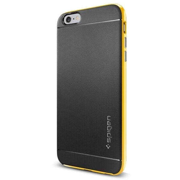 Spigen iPhone 6 Plus/6s Plus ile Uyumlu Kılıf Neo Hybrid Reventon Yellow