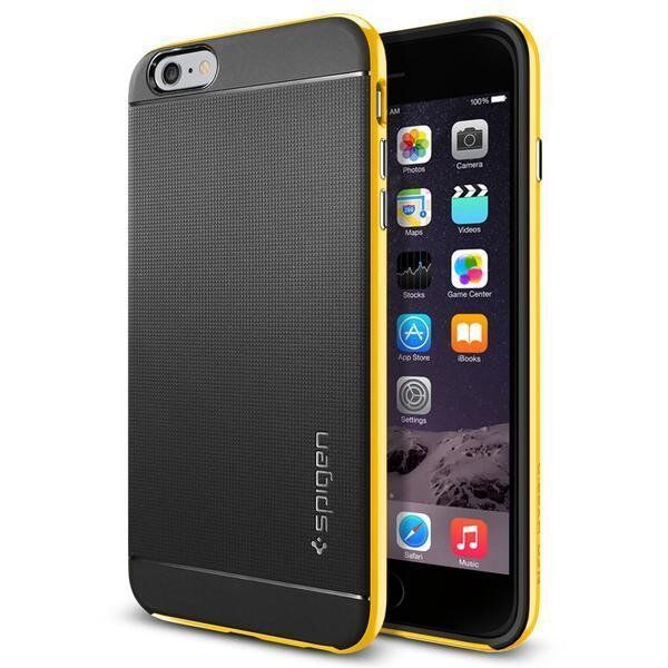 Spigen iPhone 6 Plus/6s Plus ile Uyumlu Kılıf Neo Hybrid Reventon Yellow
