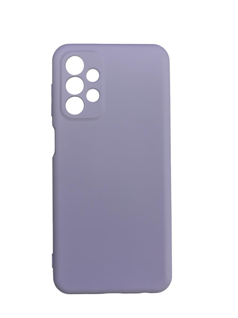 Galaxy A23 ile Uyumlu Cappy Silikon Kılıf Lila