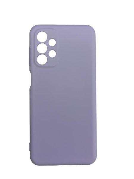 Galaxy A23 ile Uyumlu Cappy Silikon Kılıf Lila