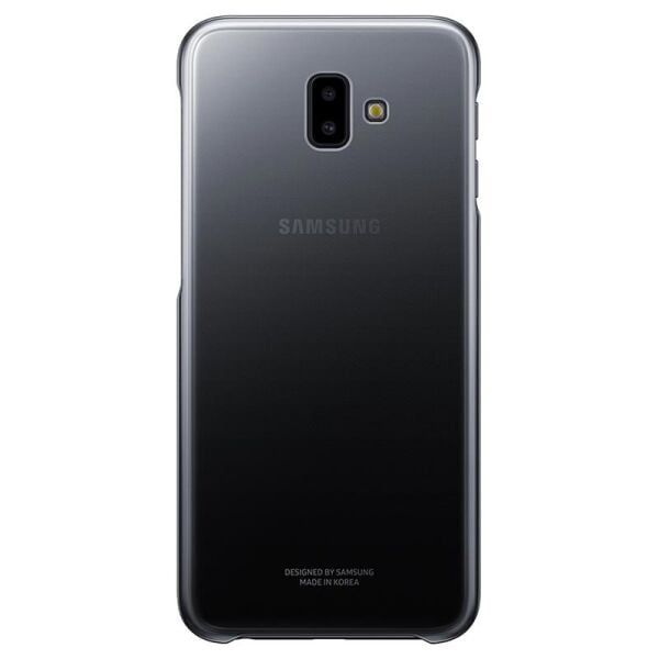 Galaxy J6 Plus ile Uyumlu Gradation Kılıf Siyah EF-AJ610CBEGWW