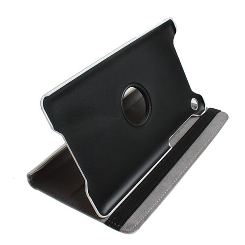 Nexus 7 2 II ile Uyumlu Kapaklı 360 Derece Dönebilen Kılıf Beyaz Renk