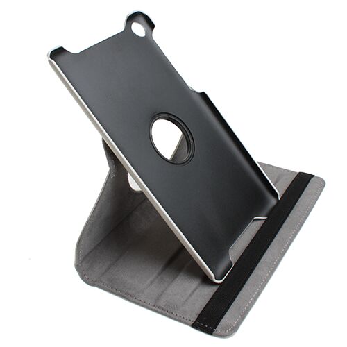 Nexus 7 2 II ile Uyumlu Kapaklı 360 Derece Dönebilen Kılıf Beyaz Renk