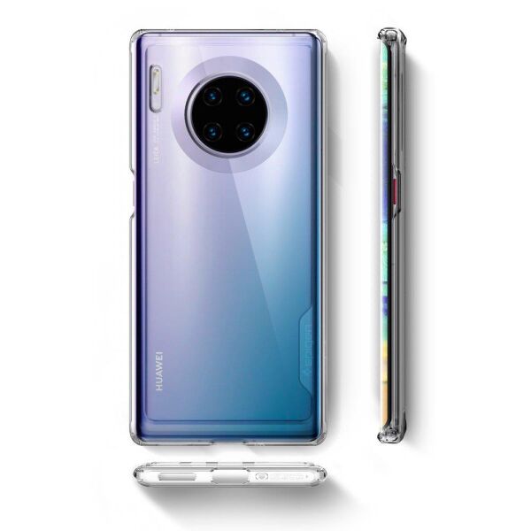 Spigen Mate 30 Pro ile Uyumlu Kılıf Ultra Hybrid Edge Crystal Clear