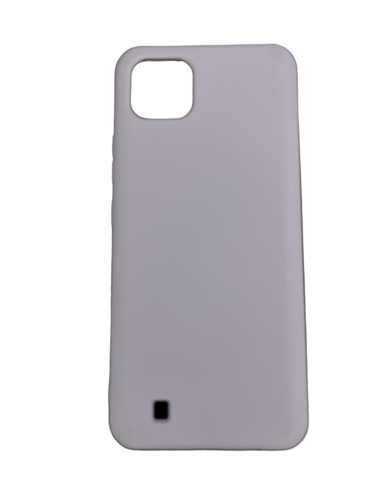 Realme C11 ile Uyumlu Cappy Silikon Kılıf Lila
