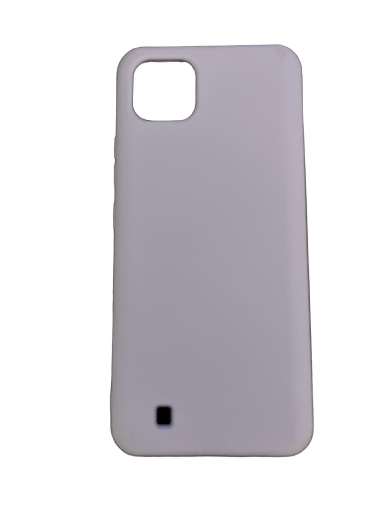 Realme C11 ile Uyumlu Cappy Silikon Kılıf Lila