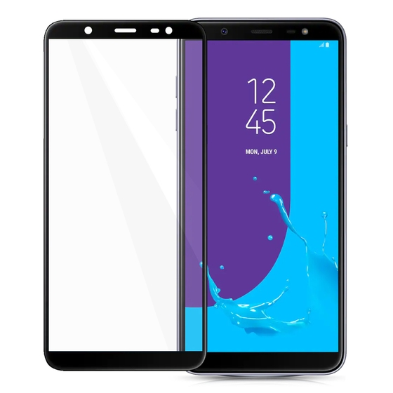 Blogy Galaxy J8 ile Uyumlu Flexi 5D Ekran Koruyucu