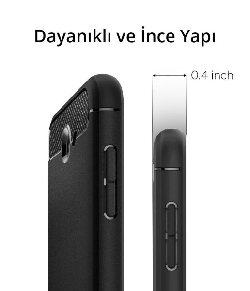 Spigen Galaxy J7 2017 ile Uyumlu Kılıf Ultra Thin Black