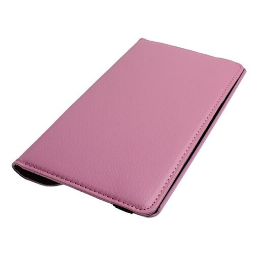 Nexus 7 2 II ile Uyumlu Kapaklı 360 Derece Dönebilen Kılıf Pembe Renk