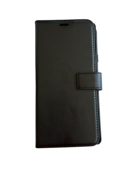 Redmi Note 9 ile Uyumlu Cüzdanlı Kılıf Siyah