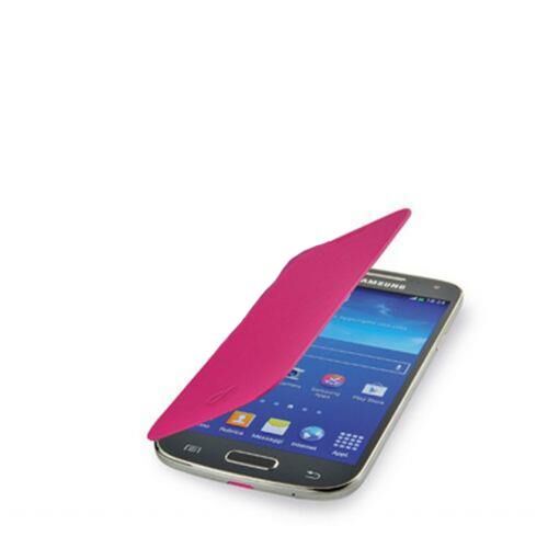 Cellular Line Galaxy S4 Mini ile Uyumlu Flip Book Kılıf Pembe BACKBOOKGALS4MINP