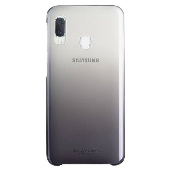 Galaxy A30 ile Uyumlu Siyah Koruyucu Kılıf EF-AA305CBEGWW