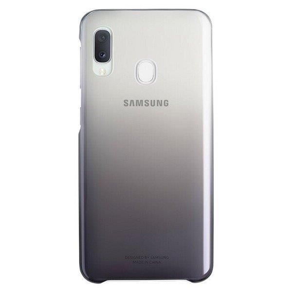 Galaxy A30 ile Uyumlu Siyah Koruyucu Kılıf EF-AA305CBEGWW