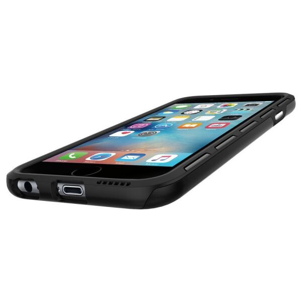 Spigen iPhone 6/6s ile Uyumlu Kılıf Thin Fit Hybrid Black
