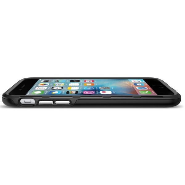Spigen iPhone 6/6s ile Uyumlu Kılıf Thin Fit Hybrid Black