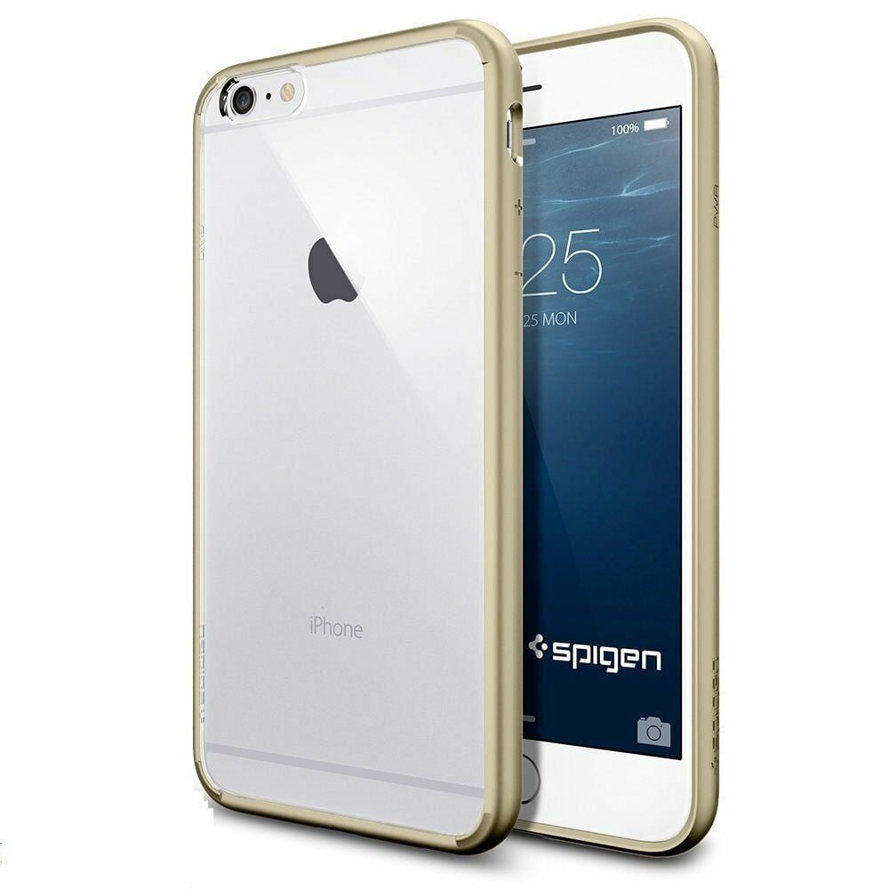Spigen iPhone 6/6s ile Uyumlu Kılıf Ultra Hybrid Champagne Gold