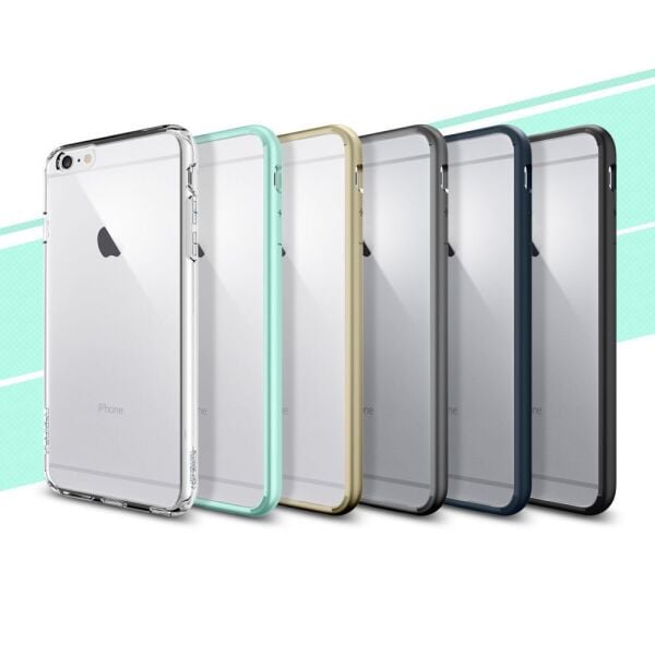 Spigen iPhone 6/6s ile Uyumlu Kılıf Ultra Hybrid Champagne Gold