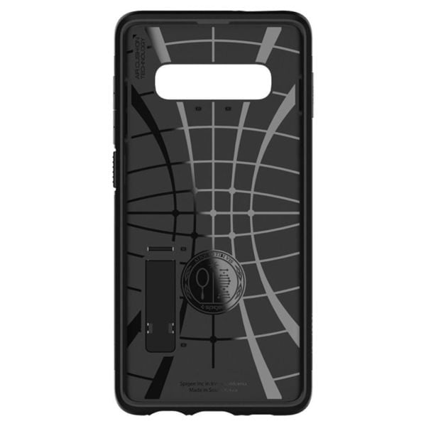 Spigen Galaxy S10 Plus ile Uyumlu Kılıf Slim Armor Black