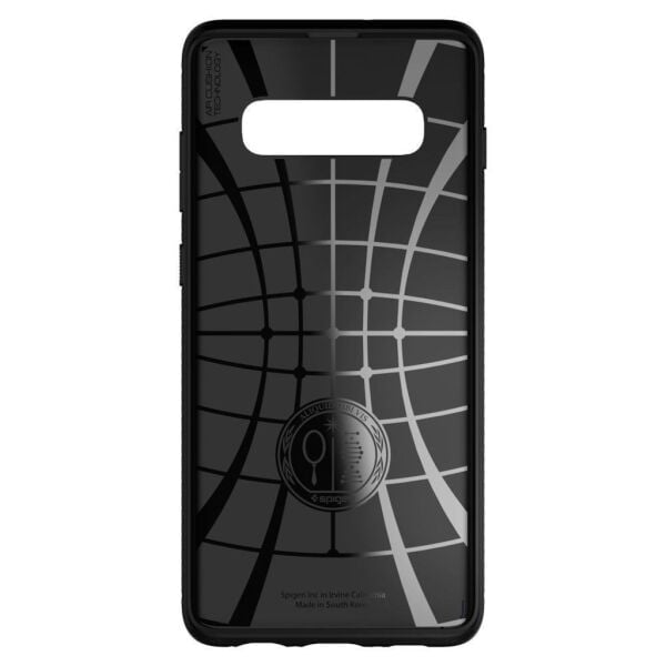 Spigen Galaxy S10 ile Uyumlu Kılıf Rugged Armor Matte Black
