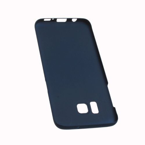 Galaxy S7 Edge ile Uyumlu Rubber Kılıf Lacivert