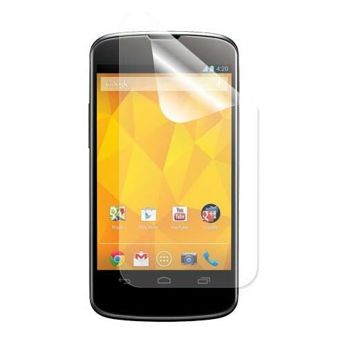 Nexus 4 E960 ile Uyumlu Ekran Koruyucu (Şeffaf) 1 Adet
