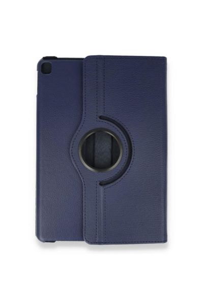 iPad 10.2 (7. Nesil) ile Uyumlu A2197/A2200/A2198 360 Derece Dönebilen Kılıf Lacivert