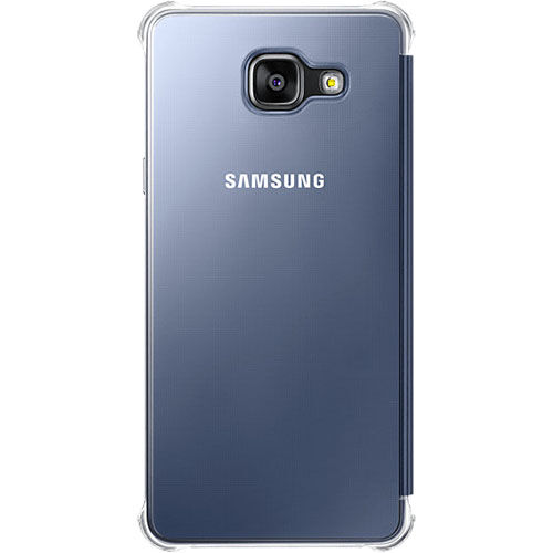 Galaxy A5 (2016) A510F ile Uyumlu Clear View Cover Siyah EF-ZA510CBEGWW(Out)