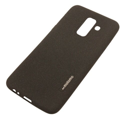 Galaxy A6 Plus 2018 ile Uyumlu Motomo Silikon Kılıf Siyah