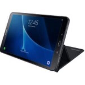Galaxy Tab A (2016) 10.1 T580 ile Uyumlu Bookcover Kılıf Siyah EF-BT580PBEGWW (Out)