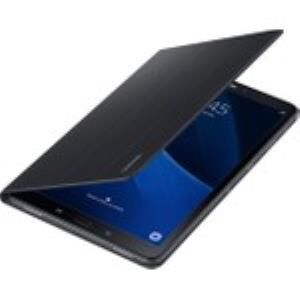 Galaxy Tab A (2016) 10.1 T580 ile Uyumlu Bookcover Kılıf Siyah EF-BT580PBEGWW (Out)