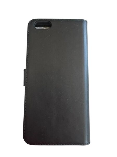 iPhone 6 Plus ile Uyumlu Cüzdanlı Kılıf Siyah