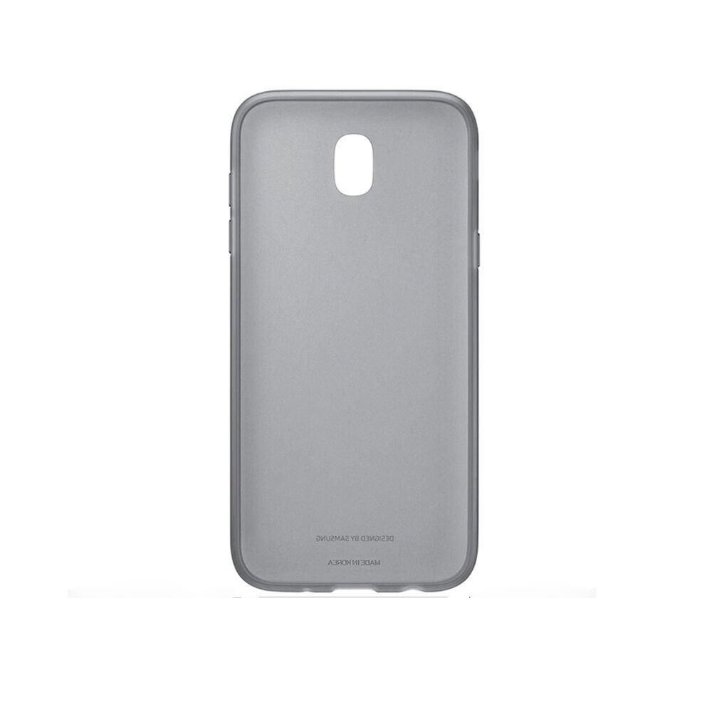 Galaxy J7 2017 ile Uyumlu Jelly Silikon Kılıf Siyah EF-AJ730TBEGWW (Out)