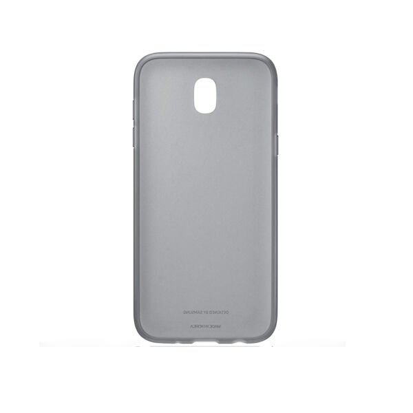 Galaxy J7 2017 ile Uyumlu Jelly Silikon Kılıf Siyah EF-AJ730TBEGWW (Out)