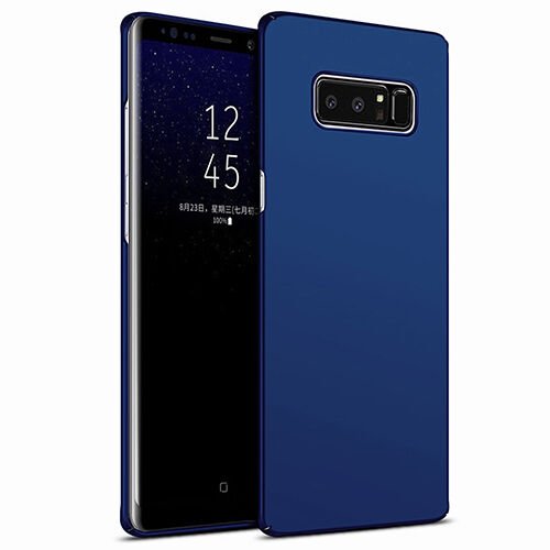 Galaxy Note 8 ile Uyumlu Silikon Kılıf-Lacivert