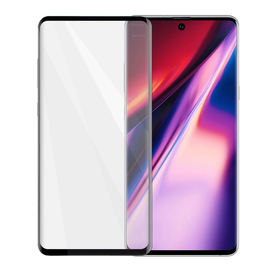 Blogy Galaxy Note 10 Plus ile Uyumlu Flexi Edge 5D Ekran Koruyucu