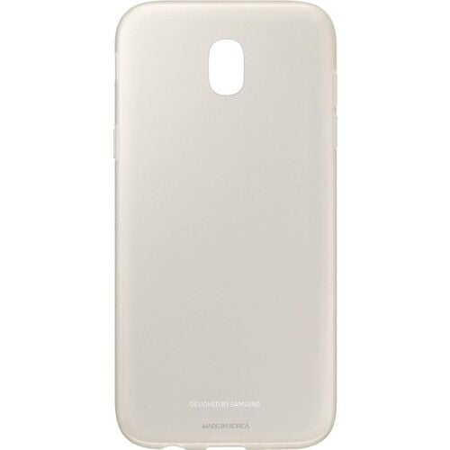 Galaxy J7 2017 ile Uyumlu Jelly Silikon Kılıf EF-AJ730TFEGWW Gold