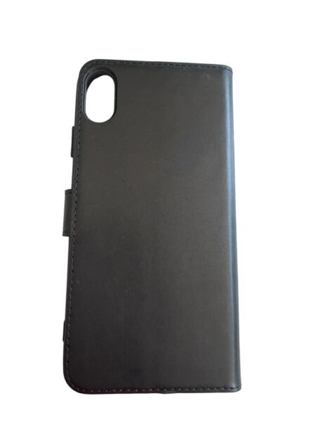 iPhone XS Max ile Uyumlu Cüzdanlı Kılıf Siyah