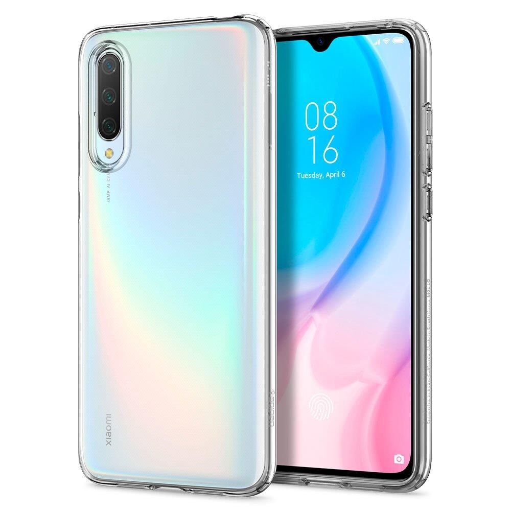 Spigen Mi 9 Lite ile Uyumlu Kılıf Liquid Crystal Crystal Clear