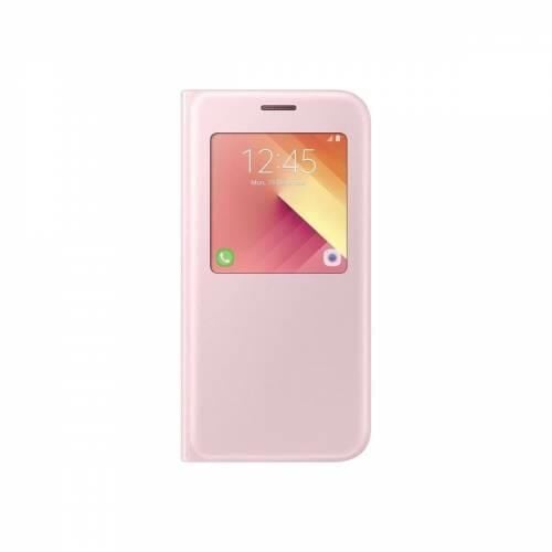Galaxy A5(2017) ile Uyumlu S View Cover Pembe EF-CA520PPEGWW