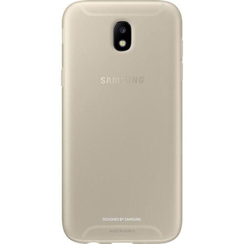 Galaxy J5 2017 ile Uyumlu Jelly Silikon Kılıf Gold EF-AJ530TFEGWW