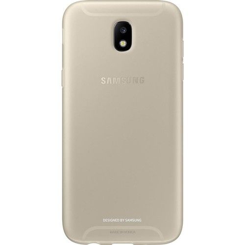 Galaxy J5 2017 ile Uyumlu Jelly Silikon Kılıf Gold (Out)