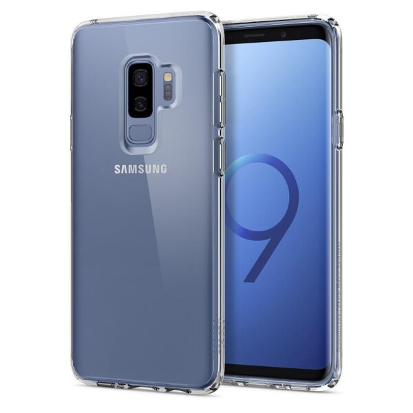 Spigen Galaxy S9 Plus ile Uyumlu Kılıf Ultra Hybrid Crystal Clear